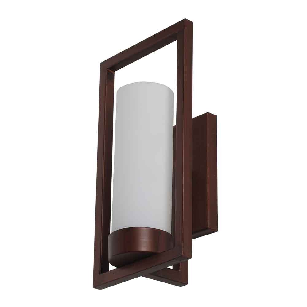 Learc Designer Lighting Contemporary Glass Metal Wood Wall Light eBay