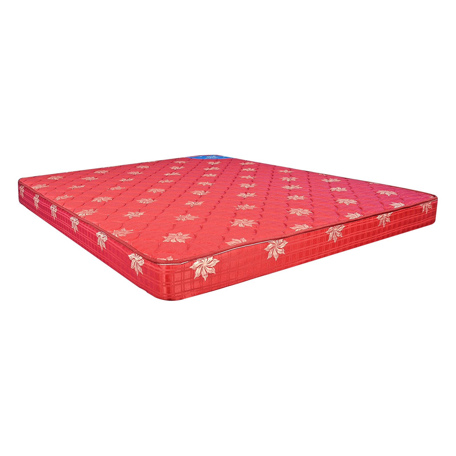 Buy Centuary Jyothi 6 Queen Size Coir Mattress (Maroon, 75x60x6) Online