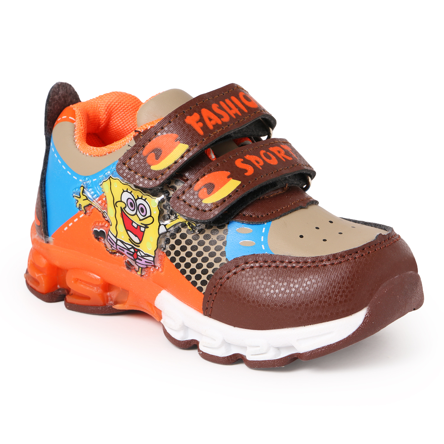 Buy N Five PU Velcro ClosedToe Brown Casual Wear Shoes